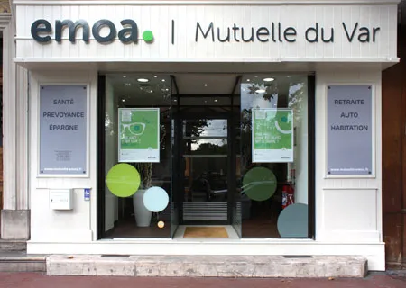 visuel agence EMOA Mutuelle du Var Draguignan